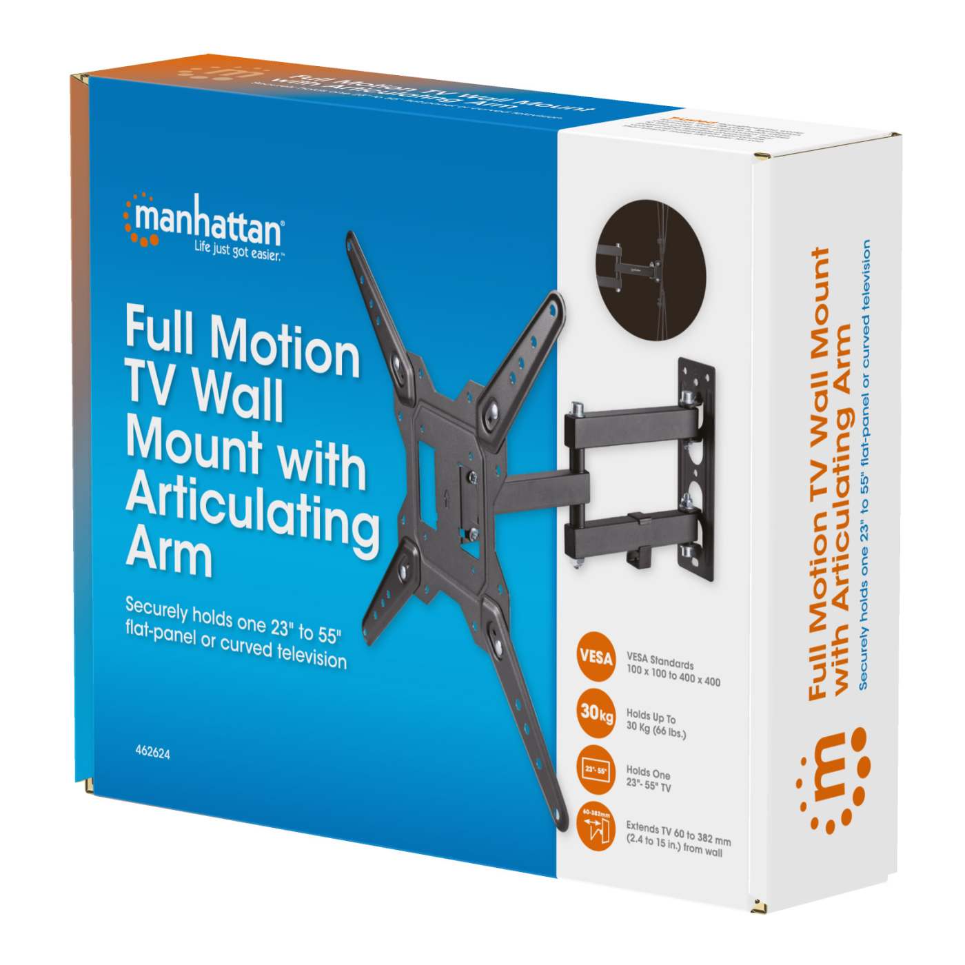 Soporte con brazo articulado para pantalla de 23" a 55" Packaging Image 2
