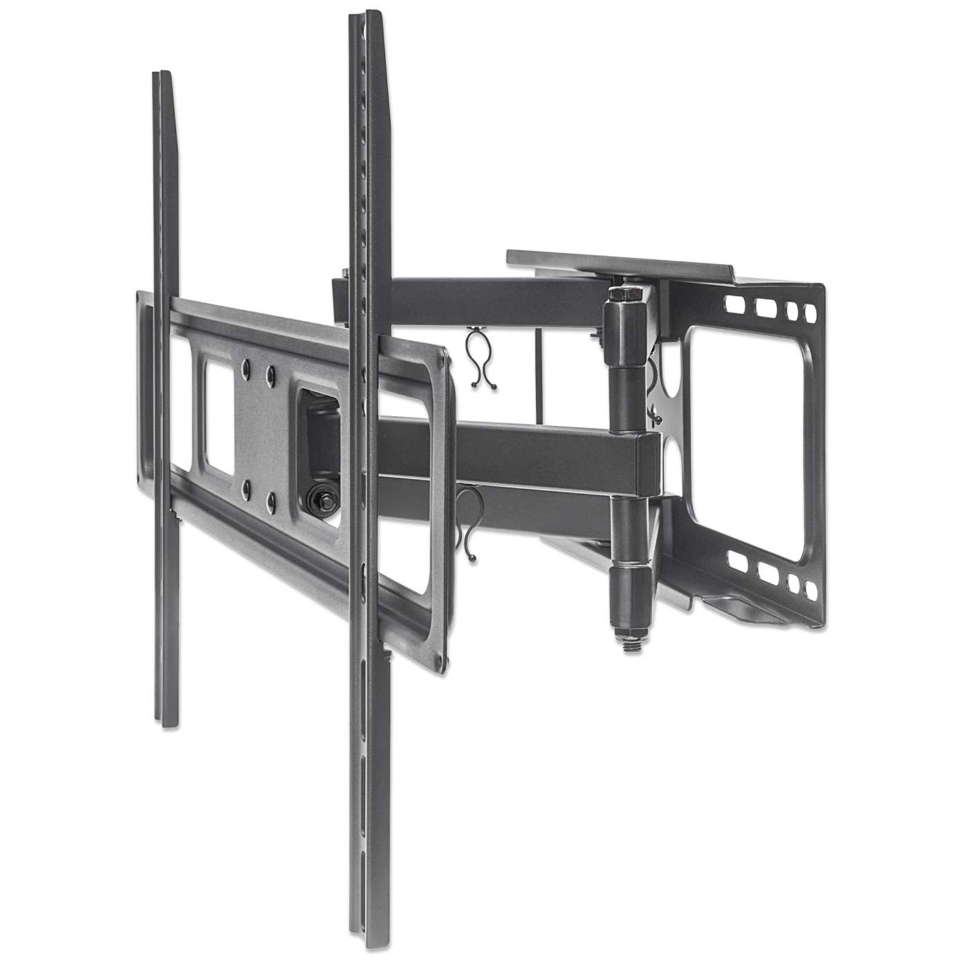 Soporte de Pared de Movimiento Completo con Ajuste de Nivelación de Poste para Pantallas de 37" a 70" Image 1