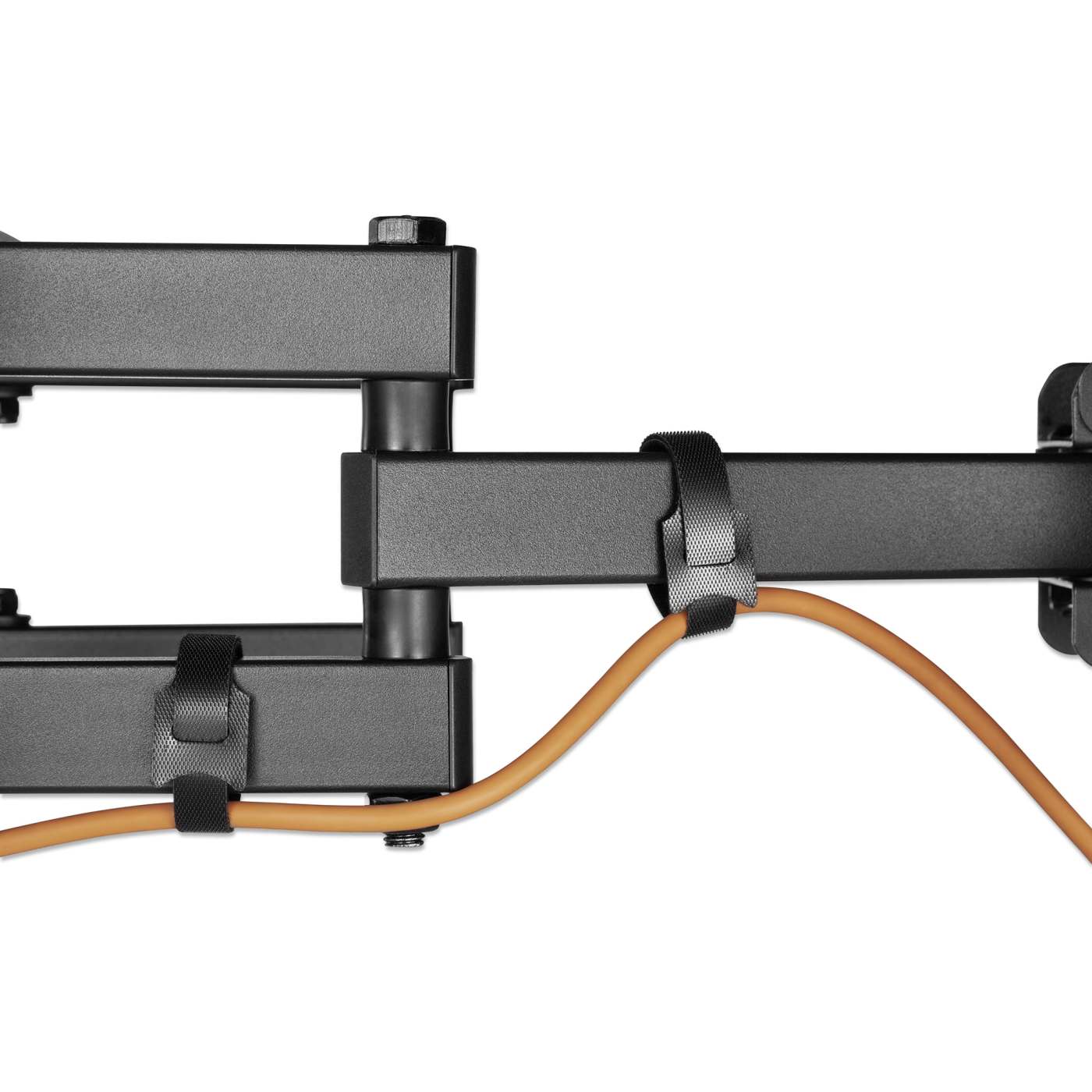 Soporte de pared con doble brazo articulado y ajuste de nivel, 37" a 80" Image 9
