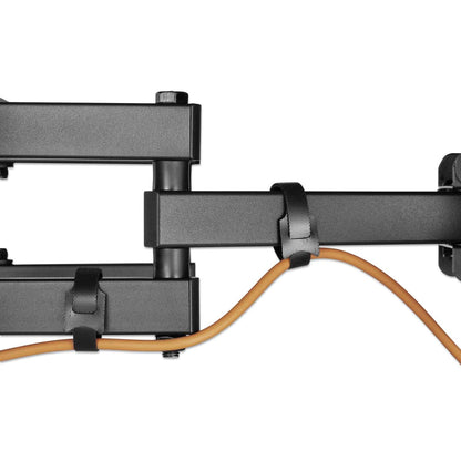 Soporte de pared con doble brazo articulado y ajuste de nivel, 37" a 80" Image 9