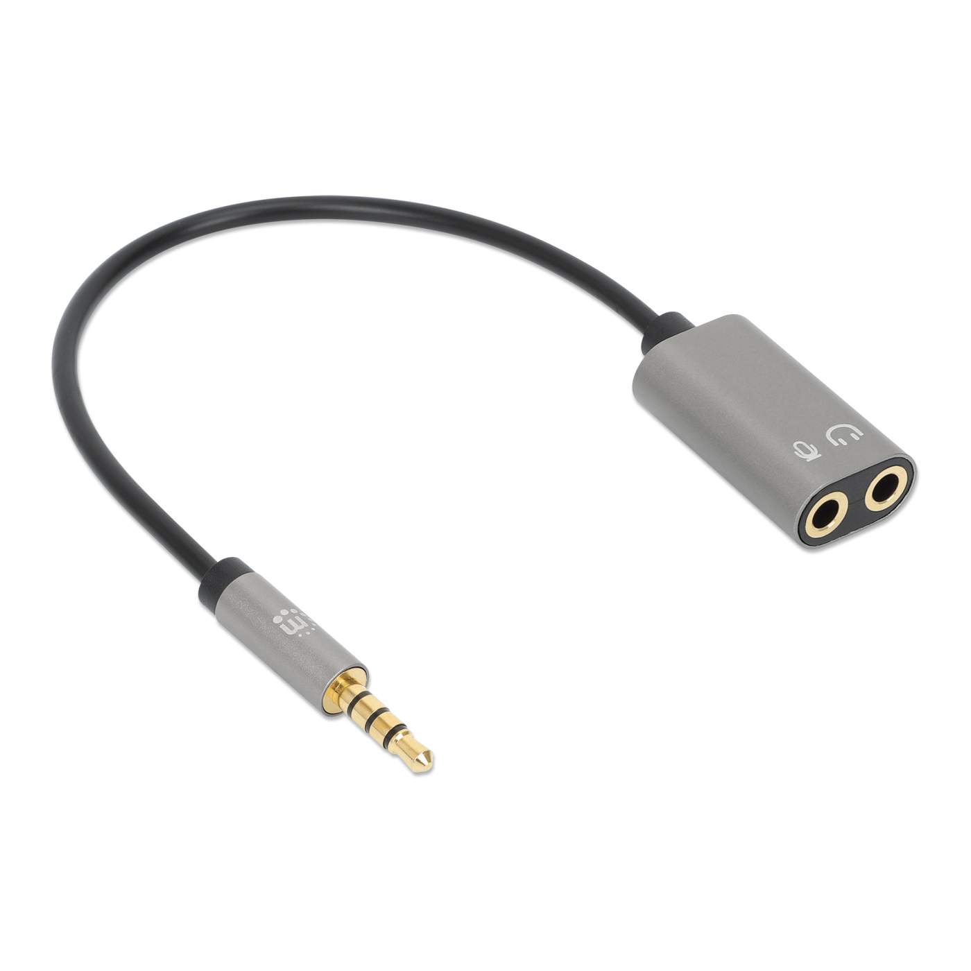 Adaptador Auxiliar en “Y” de un Plug a 2 salidas 3.5 mm Image 3