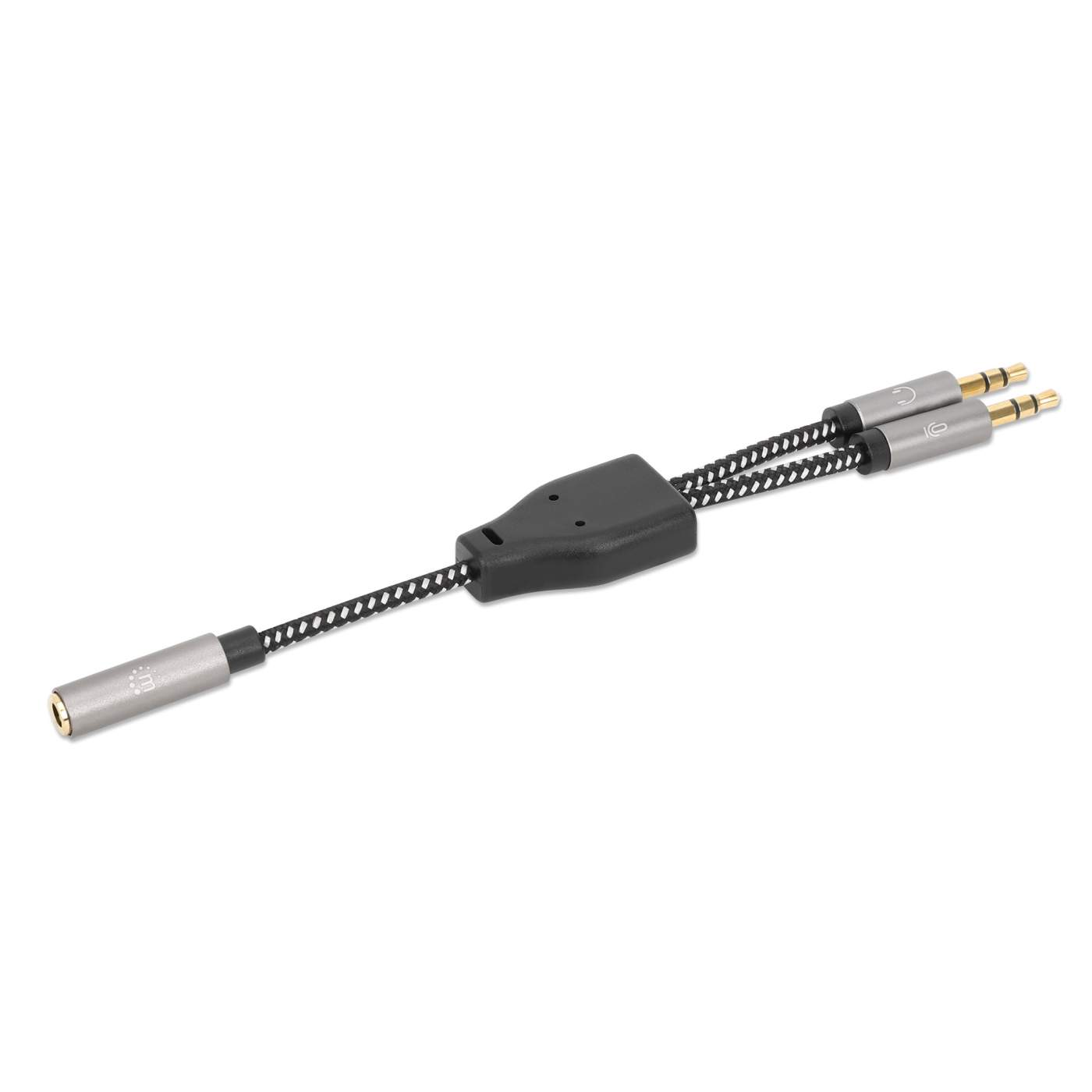 Adaptador Auxiliar 3.5 mm 2 a 1 Image 1