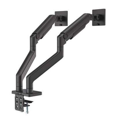 Soporte de aluminio con sistema de pistón para 2 monitores de 17" a 45" Image 4