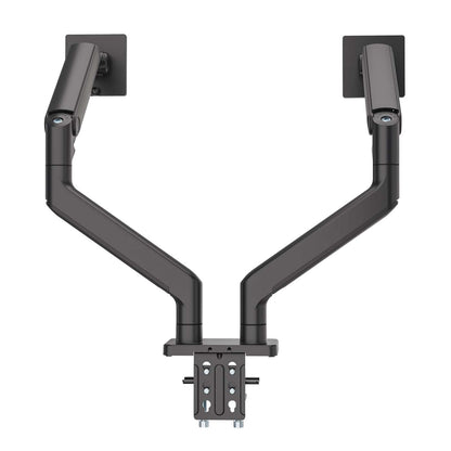 Soporte de aluminio con sistema de pistón para 2 monitores de 17" a 45" Image 9