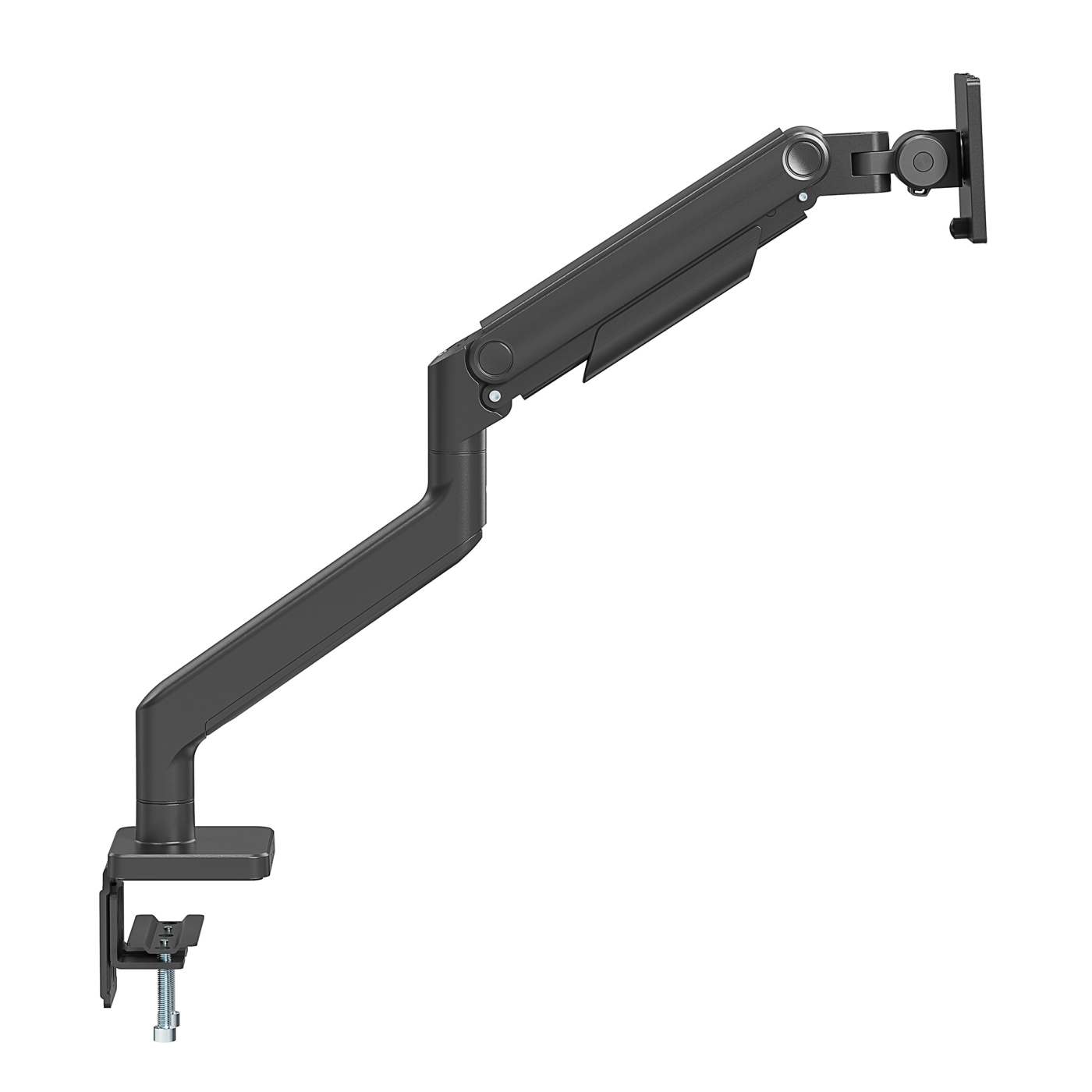 Soporte de aluminio con sistema de pistón para 1 monitor de 17" a 49" Image 13