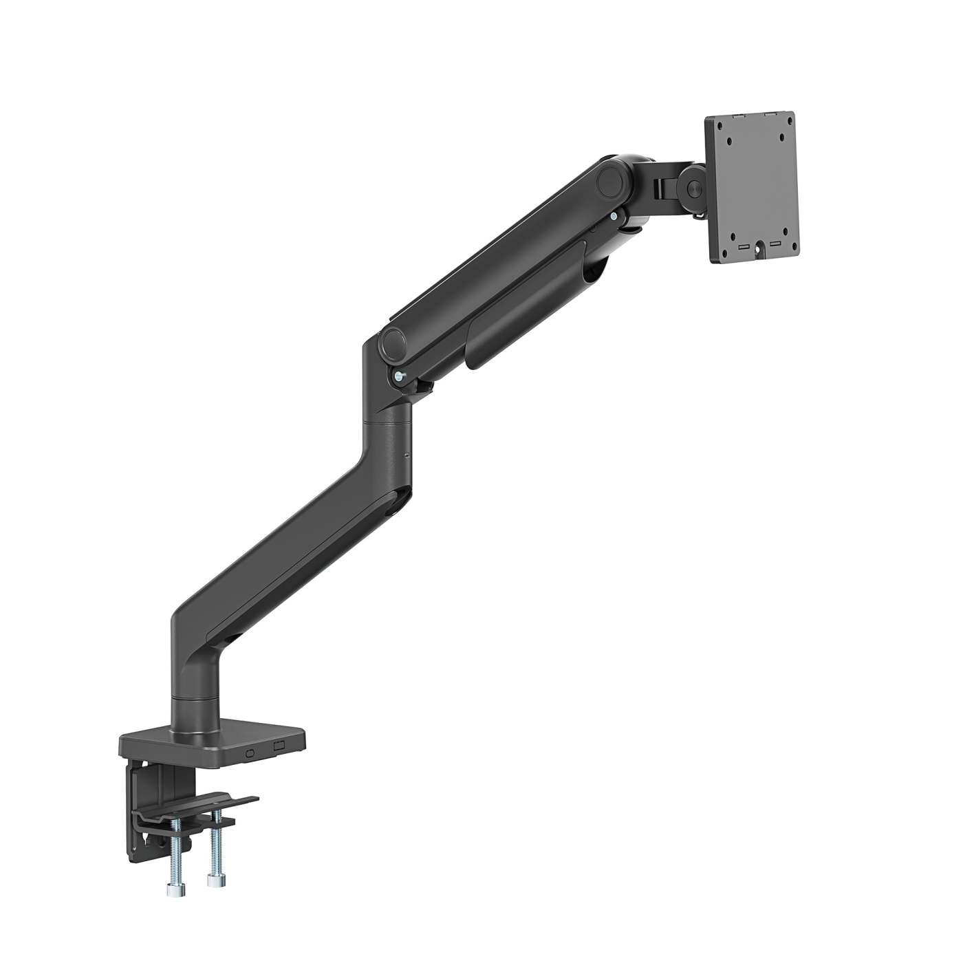 Soporte de aluminio con sistema de pistón para 1 monitor de 17" a 49" Image 4