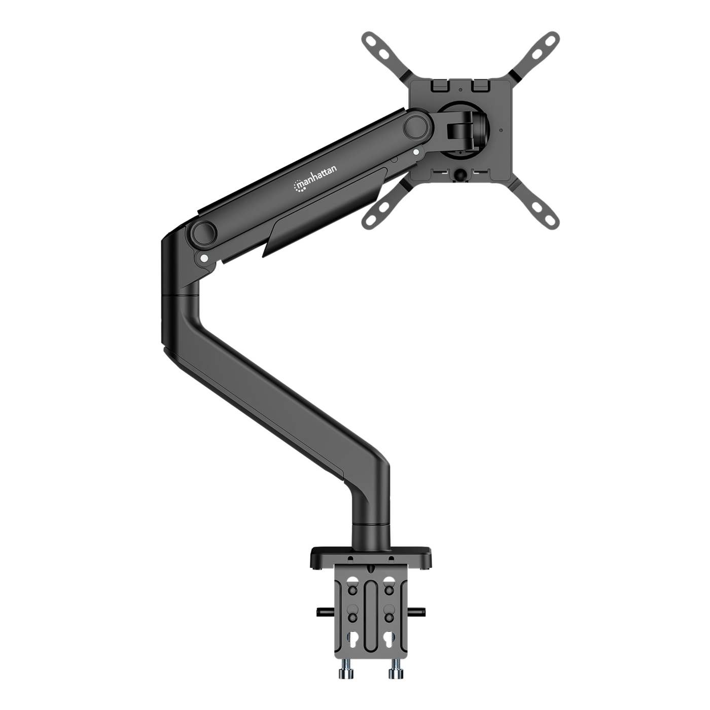 Soporte de aluminio con sistema de pistón para 1 monitor de 17" a 49" Image 10