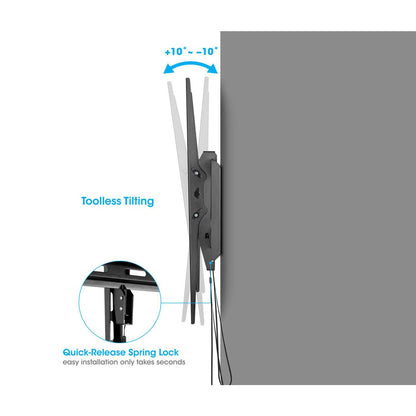 Soporte de Pared de Alta Resistencia con Inclinación para Pantallas Grandes de 60" a 120" Image 9