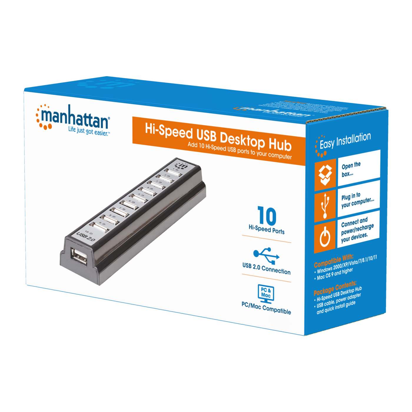Hub USB de escritorio de alta velocidad Packaging Image 2