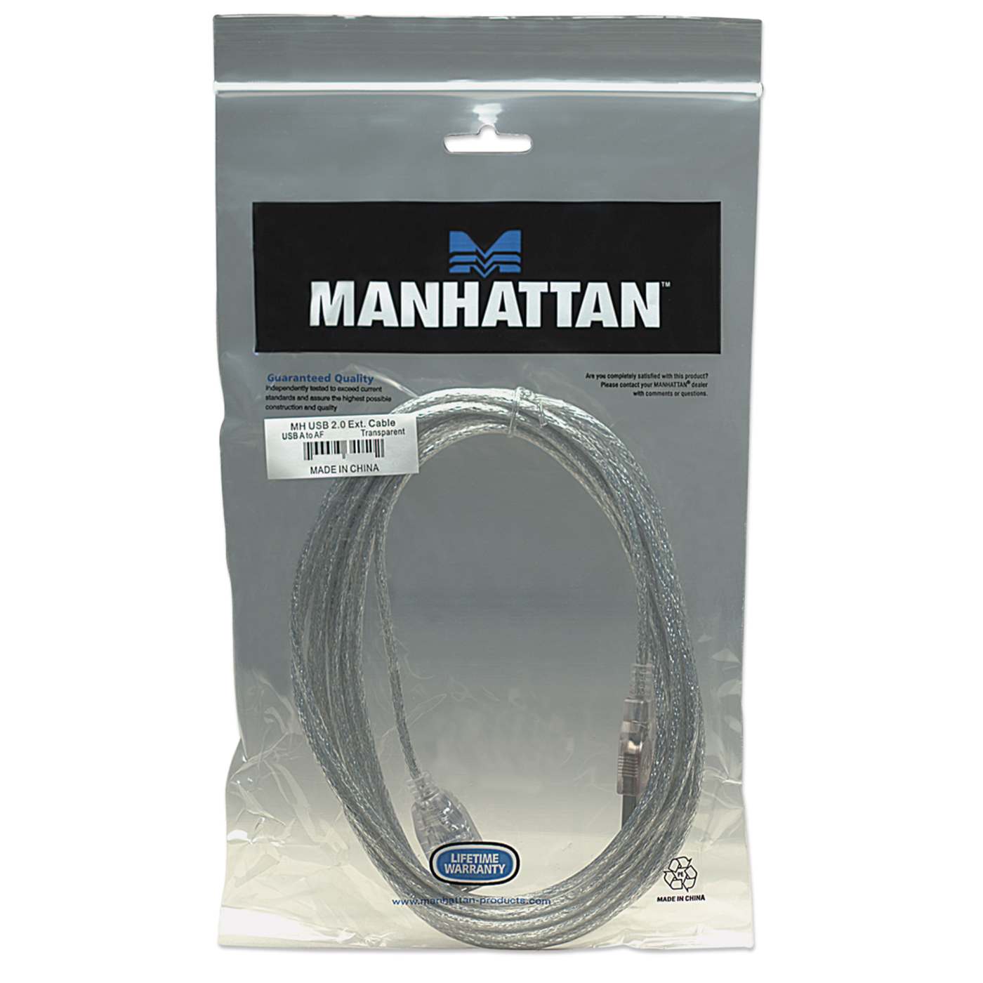 Cable de Extensión USB 2.0 de Alta Velocidad Packaging Image 2