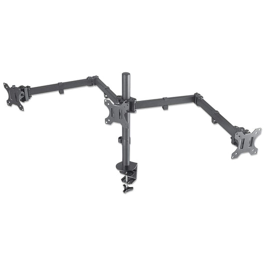  Soporte para monitor LCD con soporte central y brazos articulados de doble articulación Image 1