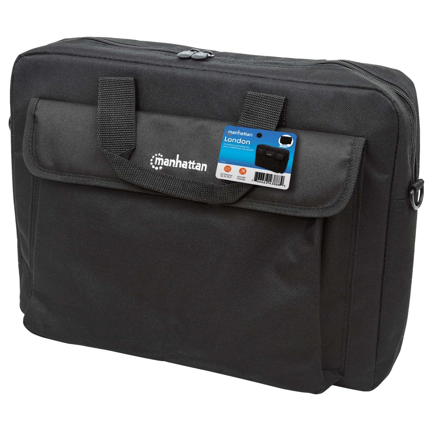 Maletín Portafolio London para laptop de 15.4"  Packaging Image 2
