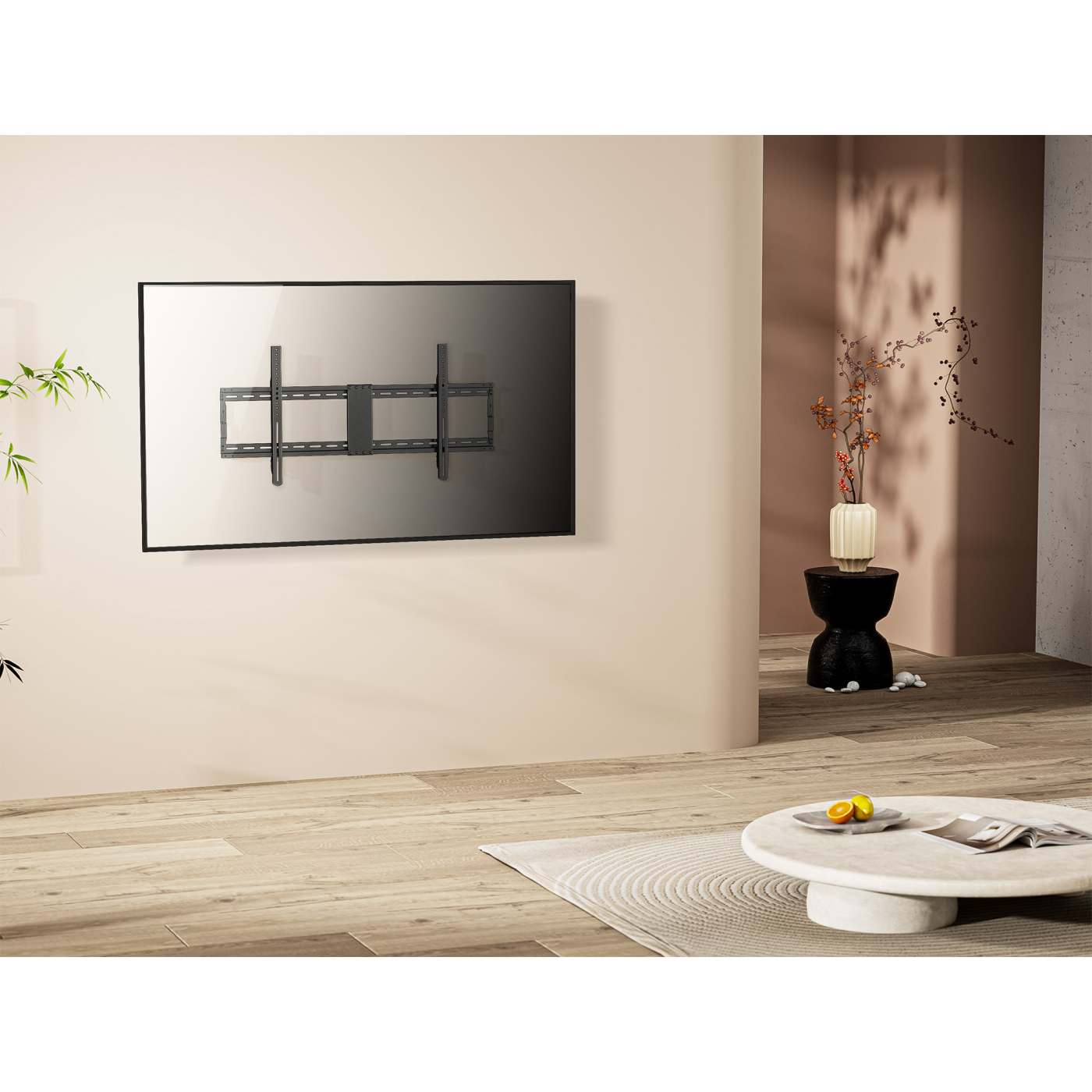 Soporte de Pared Fijo de Bajo Perfil para Pantallas de 43" a 100" Image 9