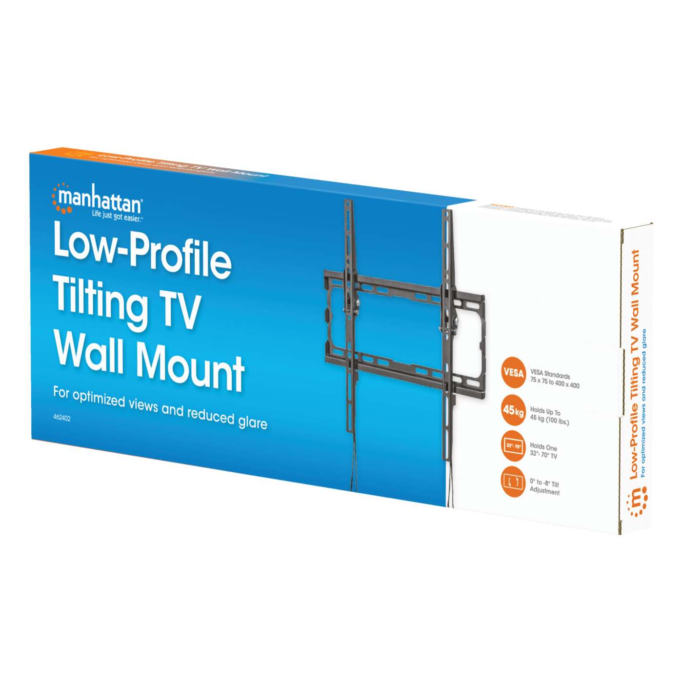Soporte de Pared con Inclinación de Bajo Perfil para Pantallas de 32" a 70" Packaging Image 2