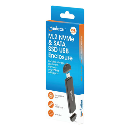 Gabinete USB a SDD M.2 NVMe y SATA Packaging Image 2