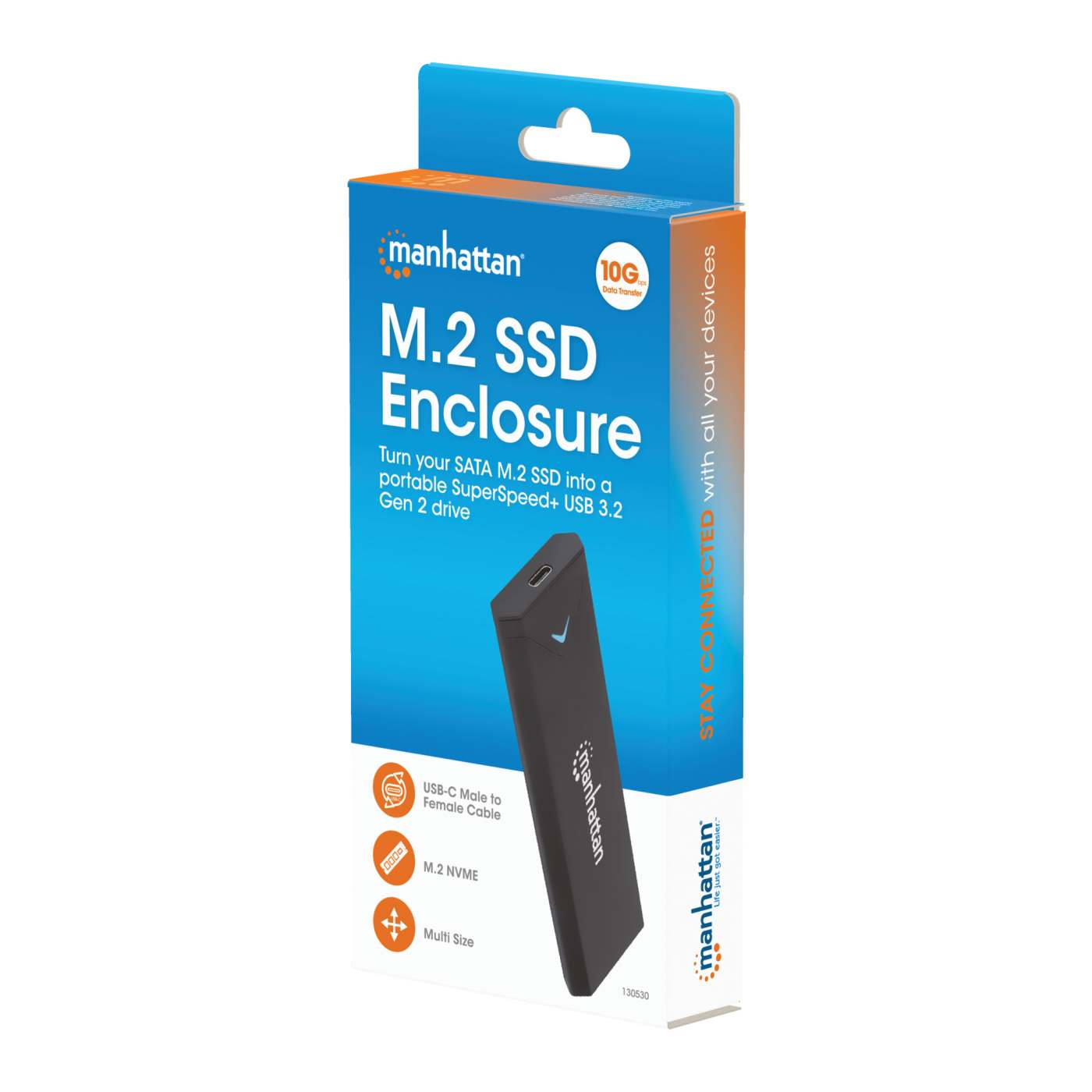Gabinete para disco de estado sólido (SSD) M.2 NVMe  Packaging Image 2