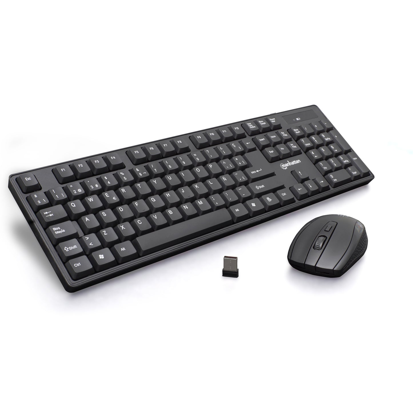 Set de teclado inalámbrico y ratón óptico (Teclado español)