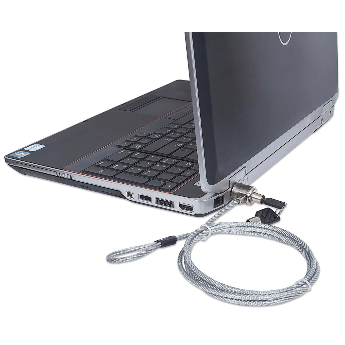 Candado de seguridad para laptop con ranura K-slot, con llave Image 3