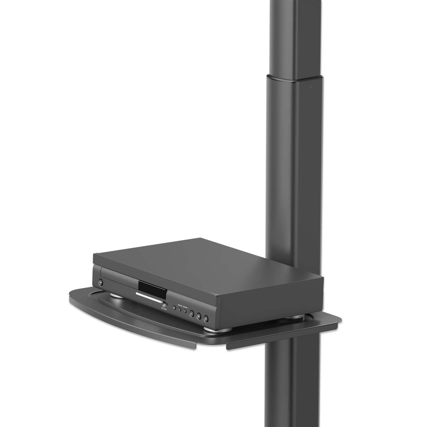 Carrito de TV multimedia con ajuste de altura sin herramientas, para pantallas de 37" a 86" Image 11