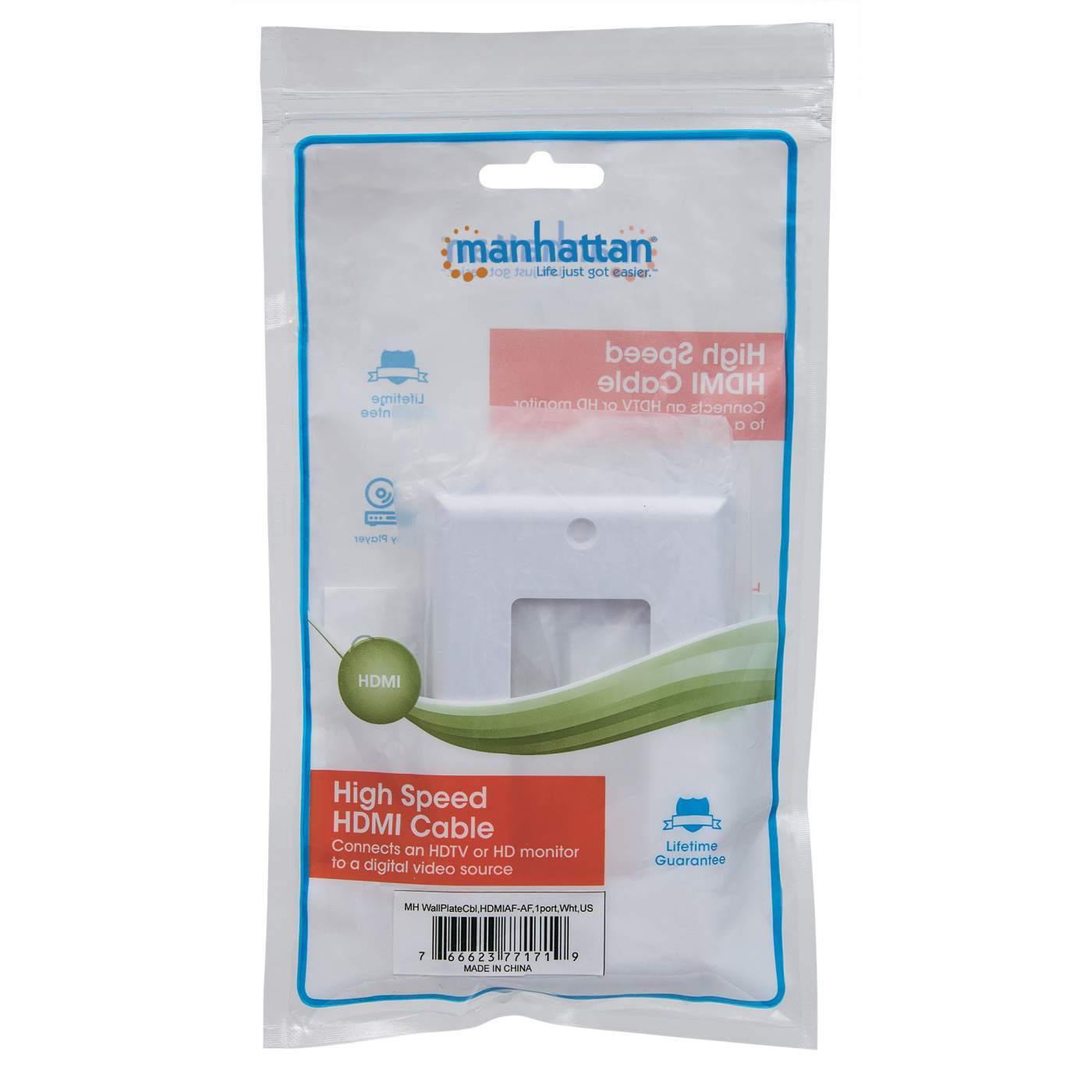 Soporte de pared HDMI de un puerto Packaging Image 2