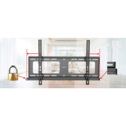 Soporte de Pared Antirrobo para Exteriores con Inclinación para Pantallas de 37" a 86" Image 14