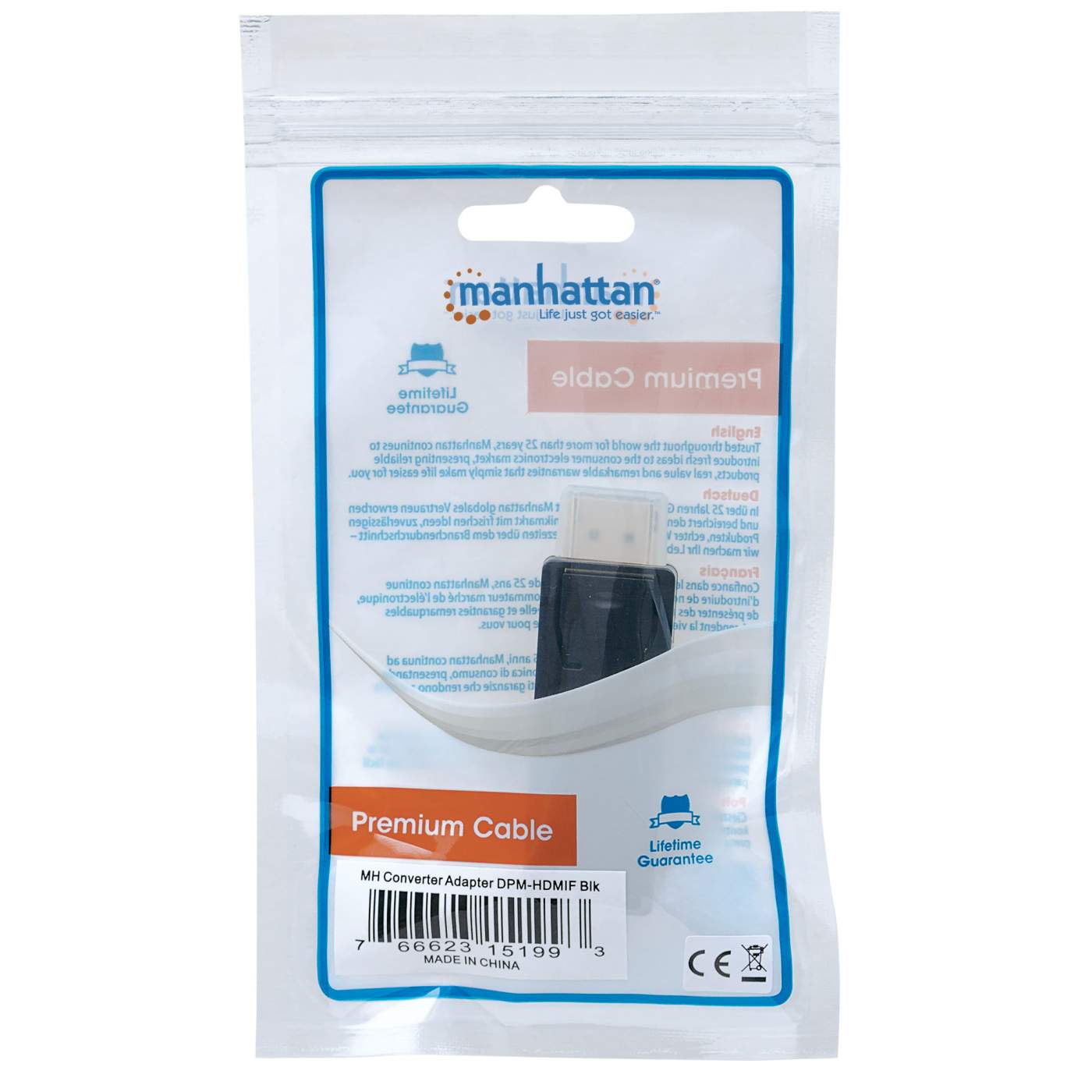 Adaptador DisplayPort a HDMI Pasivo Packaging Image 2