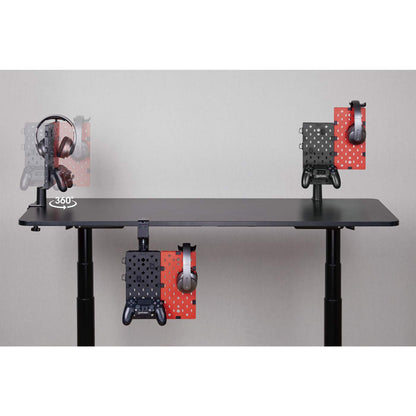Soporte de escritorio con tablero organizador perforado y porta accesorios Image 13