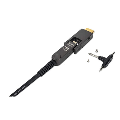 Cable Óptico Activo HDMI de Alta Velocidad con conector HDMI desmontable (Calificado Plenum) Image 6