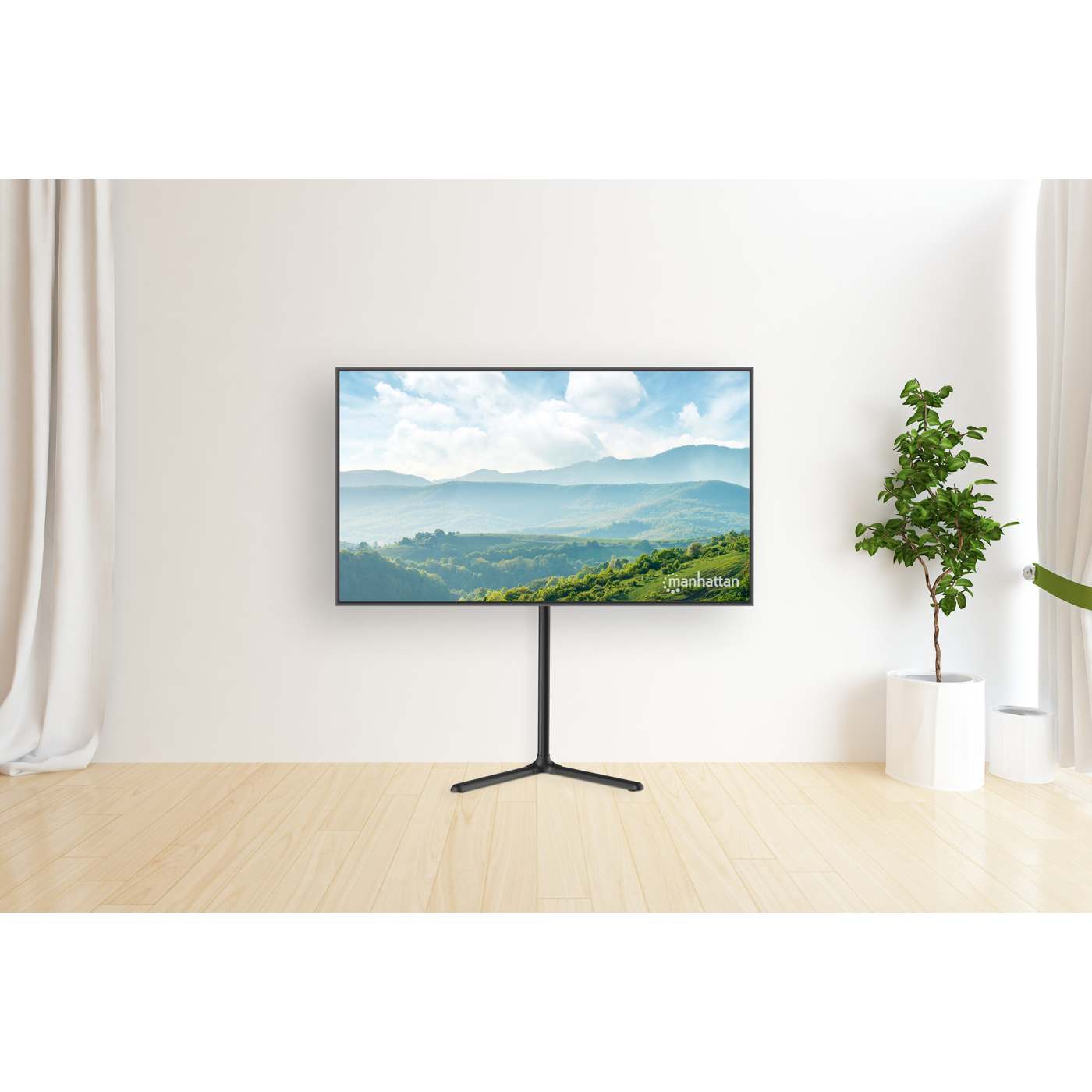 Soporte de piso con base en V para pantalla de 32" a 70" Image 3
