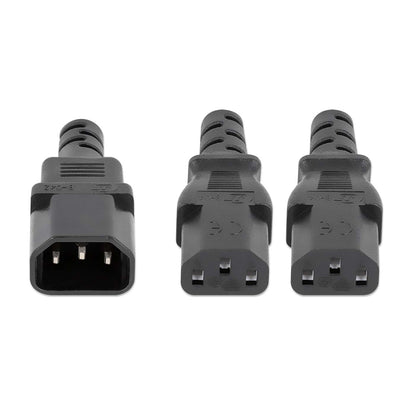 Cable de alimentación divisor en Y, un conector C14 a 2 x C13, 1.8 m Image 3