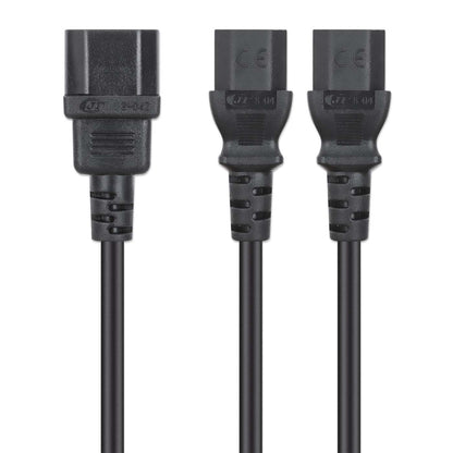 Cable de alimentación divisor en Y, un conector C14 a 2 x C13, 1.8 m Image 4