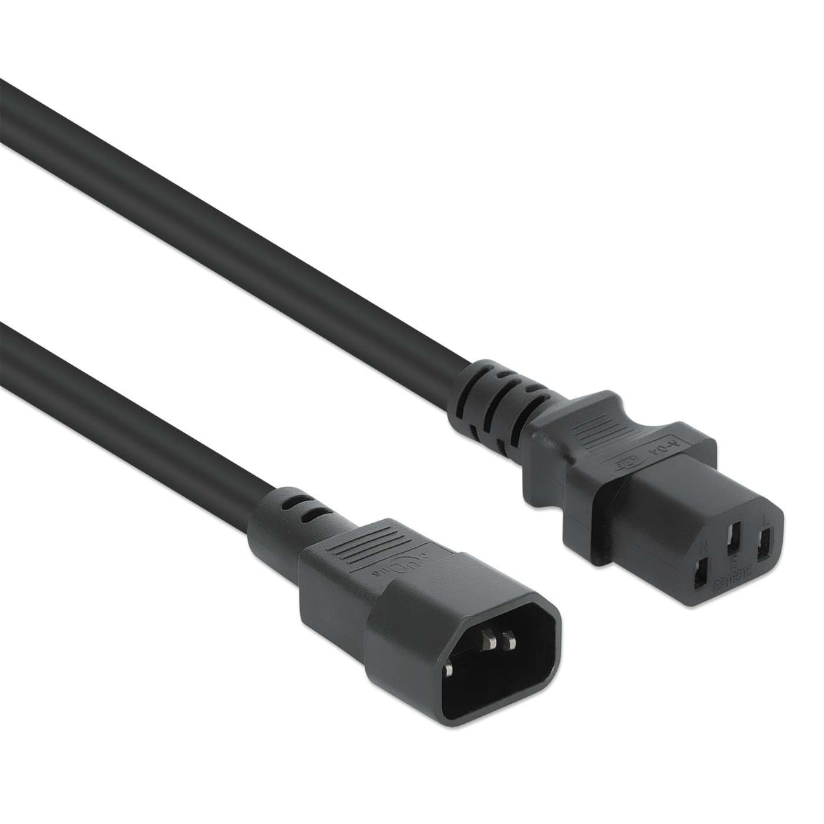 Cable de extensión de corriente C13 a C14, 1 m Image 2