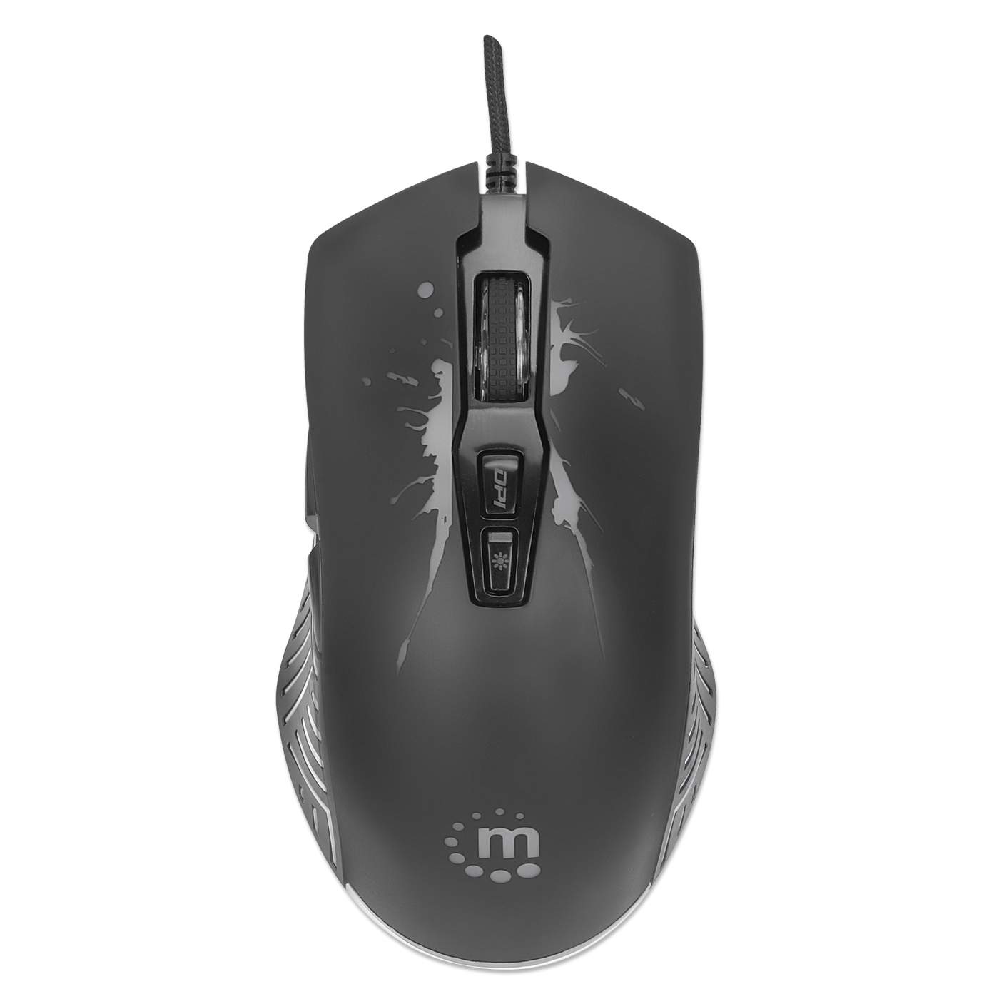 Mouse óptico cableado para videojuegos con iluminación por LED Image 4