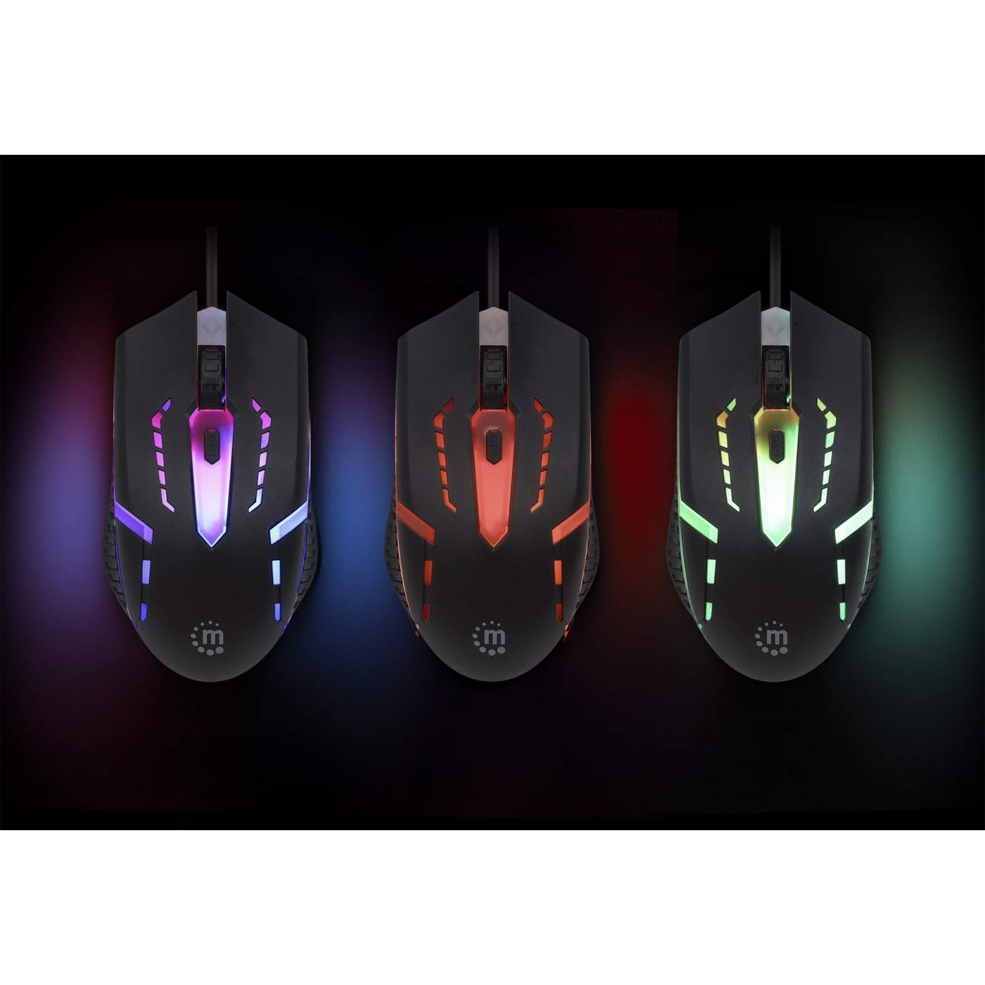 Mouse Gaming óptico cableado USB con iluminación LED RGB Image 7