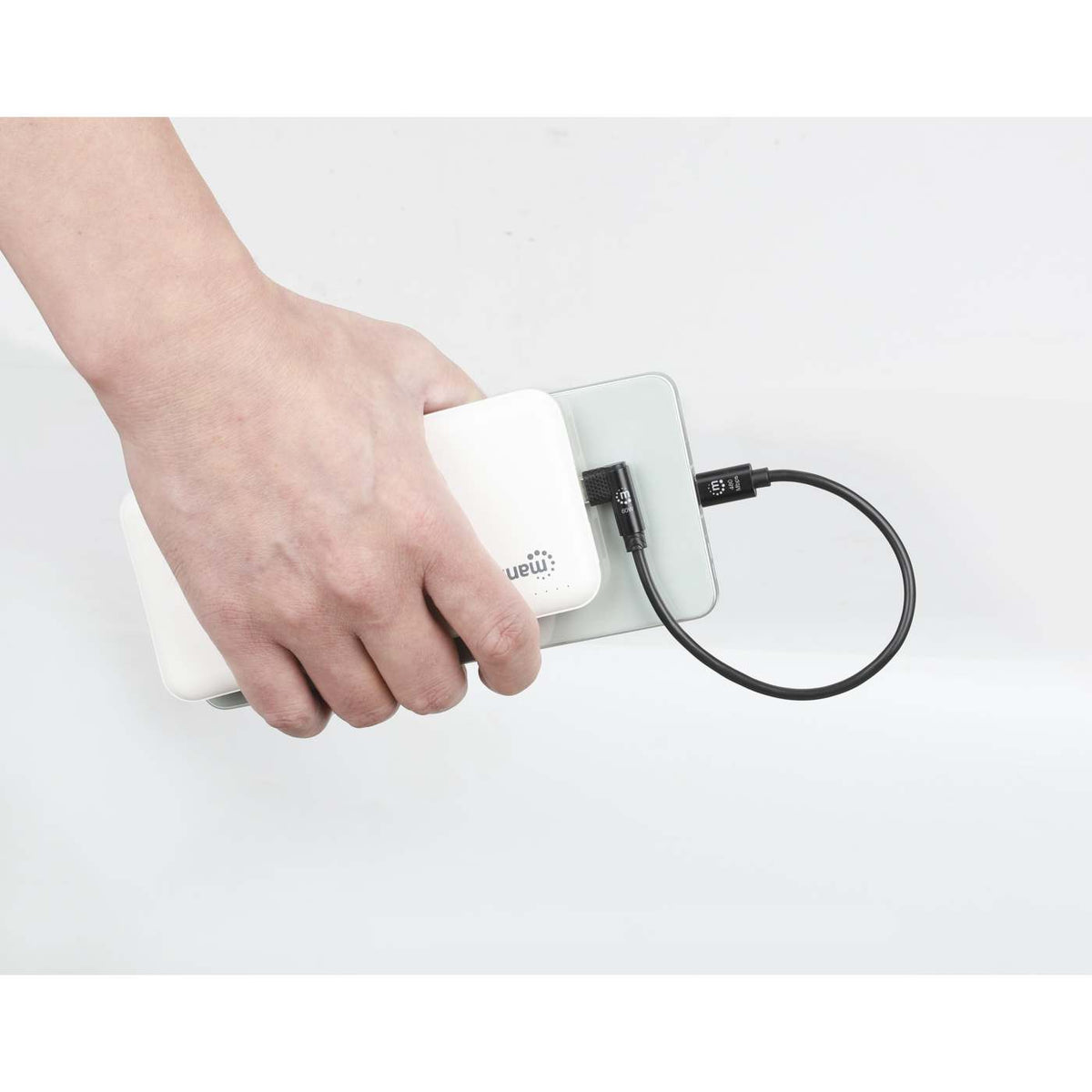 Cable de carga USB-C corto de 60 W, 20 cm (8 pulgadas), paquete de 5 unidades Image 4