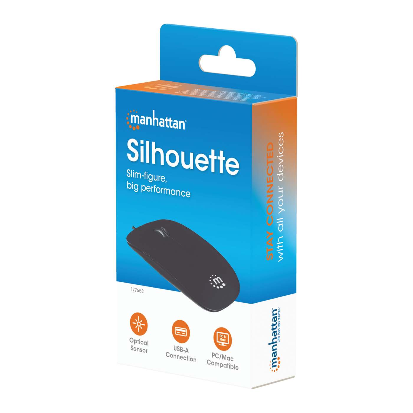 Mini Mouse Óptico Silueta Packaging Image 2