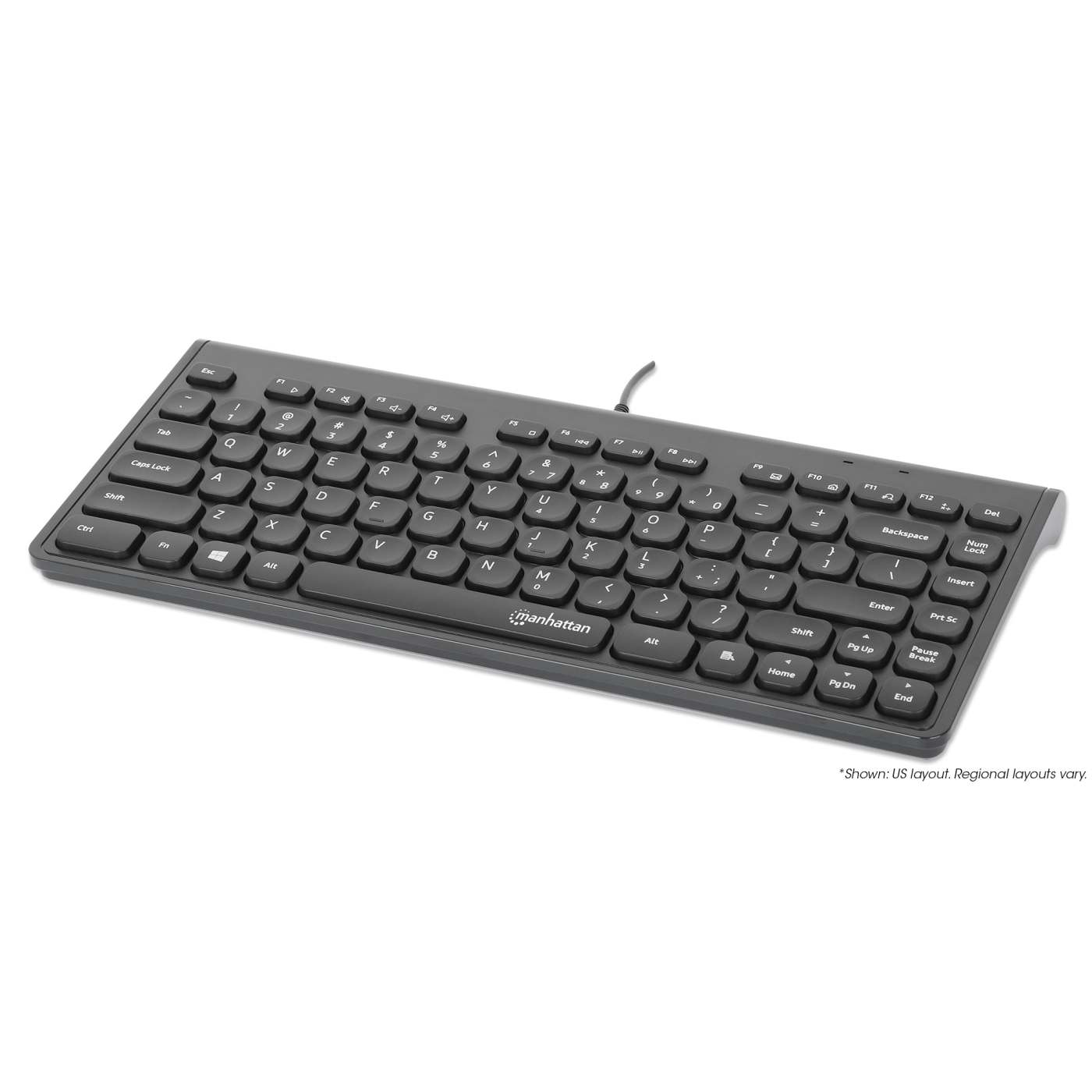 Mini teclado USB con cable Image 1