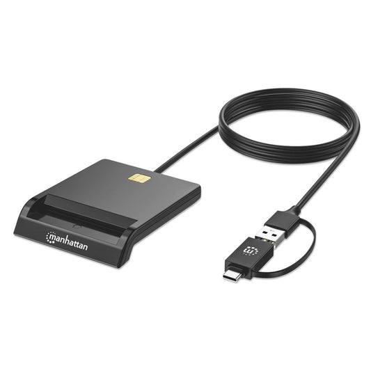 Lector de Tarjetas Inteligente con Combo de Conectores USB-C / USB-A Image 1