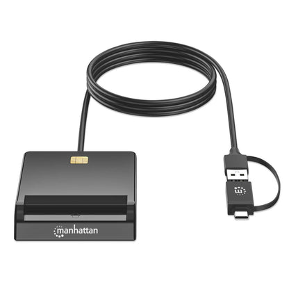 Lector de Tarjetas Inteligente con Combo de Conectores USB-C / USB-A Image 5