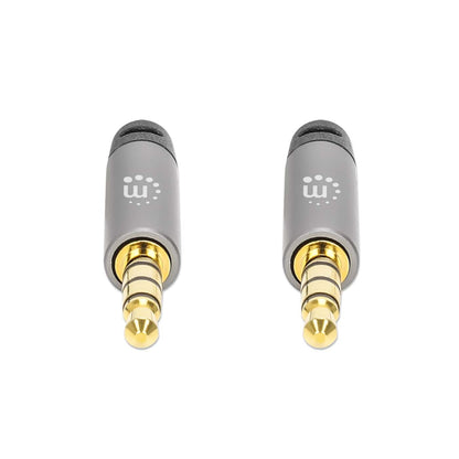 MH Stereo Audio Aux Cable, 1 m, Black Image 5