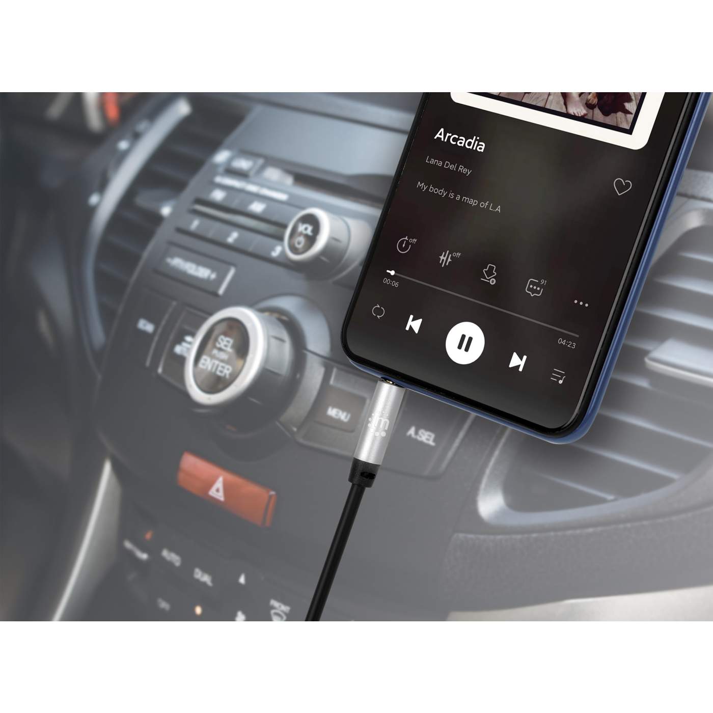 Cable Auxiliar de Audio Estéreo Image 12