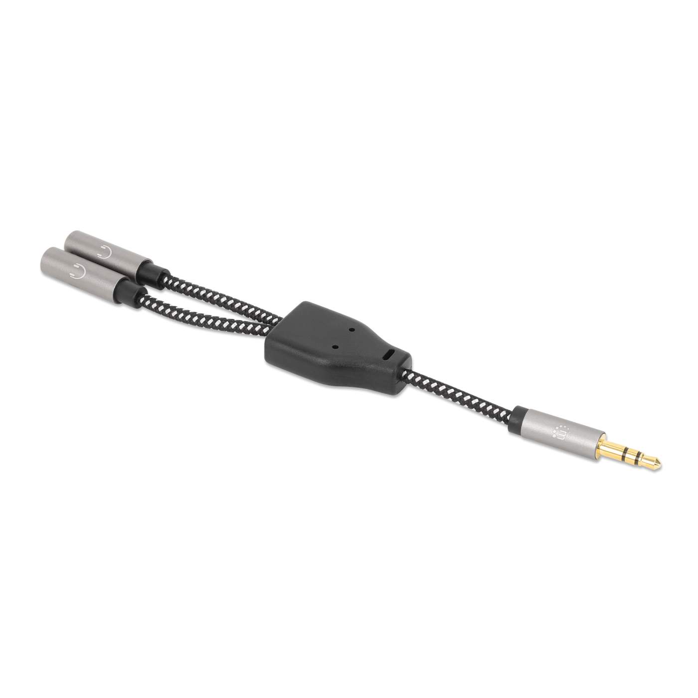 Adaptador de Auriculares en “Y” de un Plug a 2 salidas 3.5 mm Image 3