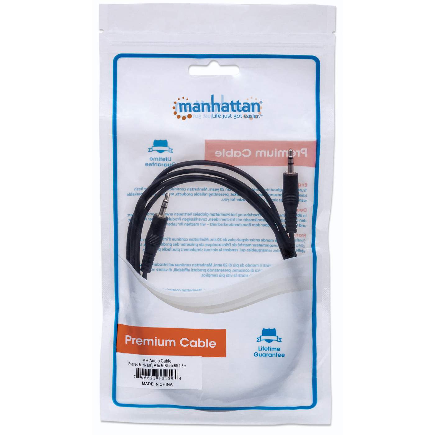 Cable de Audio Estéreo Packaging Image 2
