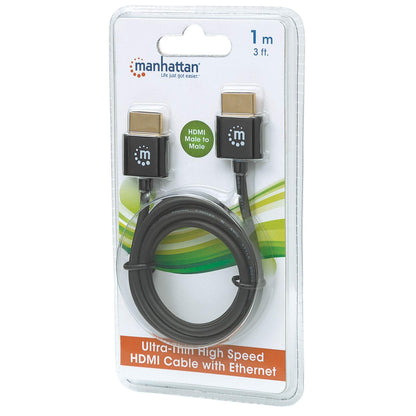 Cable HDMI super delgado de alta velocidad con Ethernet Packaging Image 2