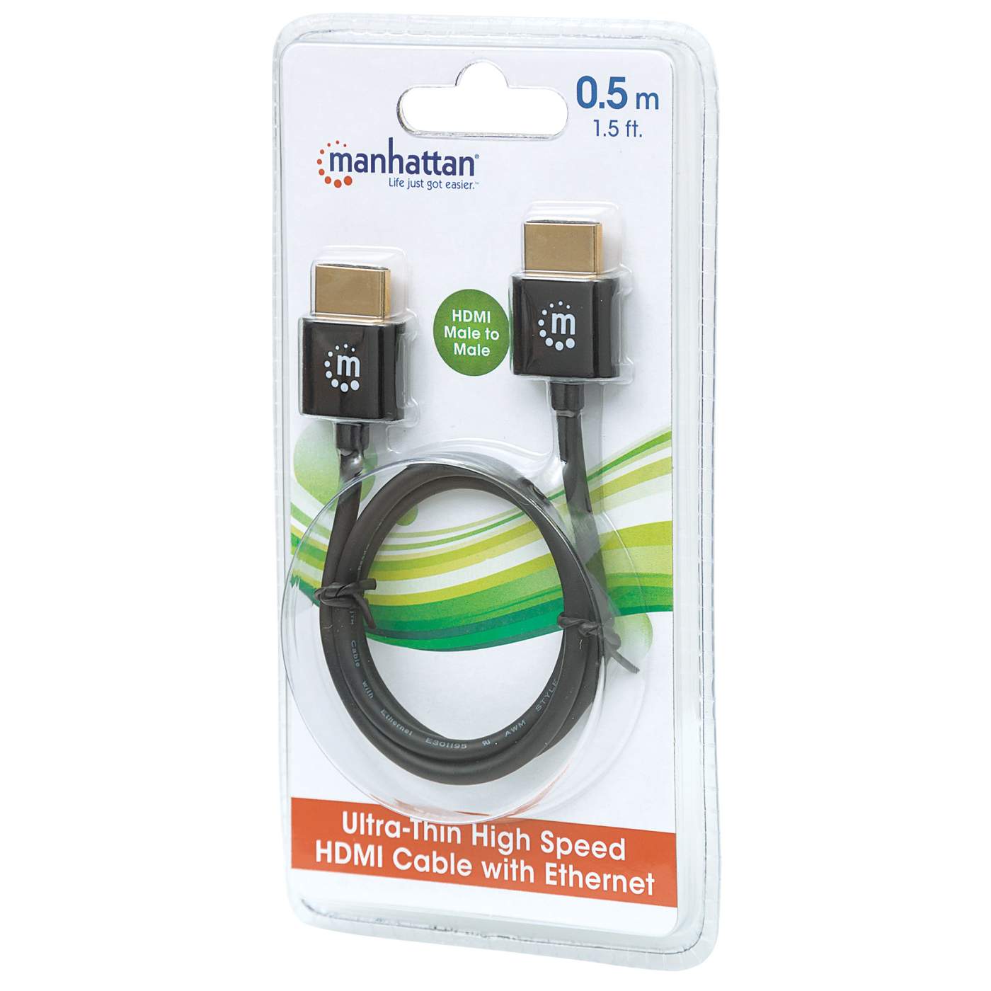 Cable HDMI súper delgado de alta veolcidad con Ethernet Packaging Image 2