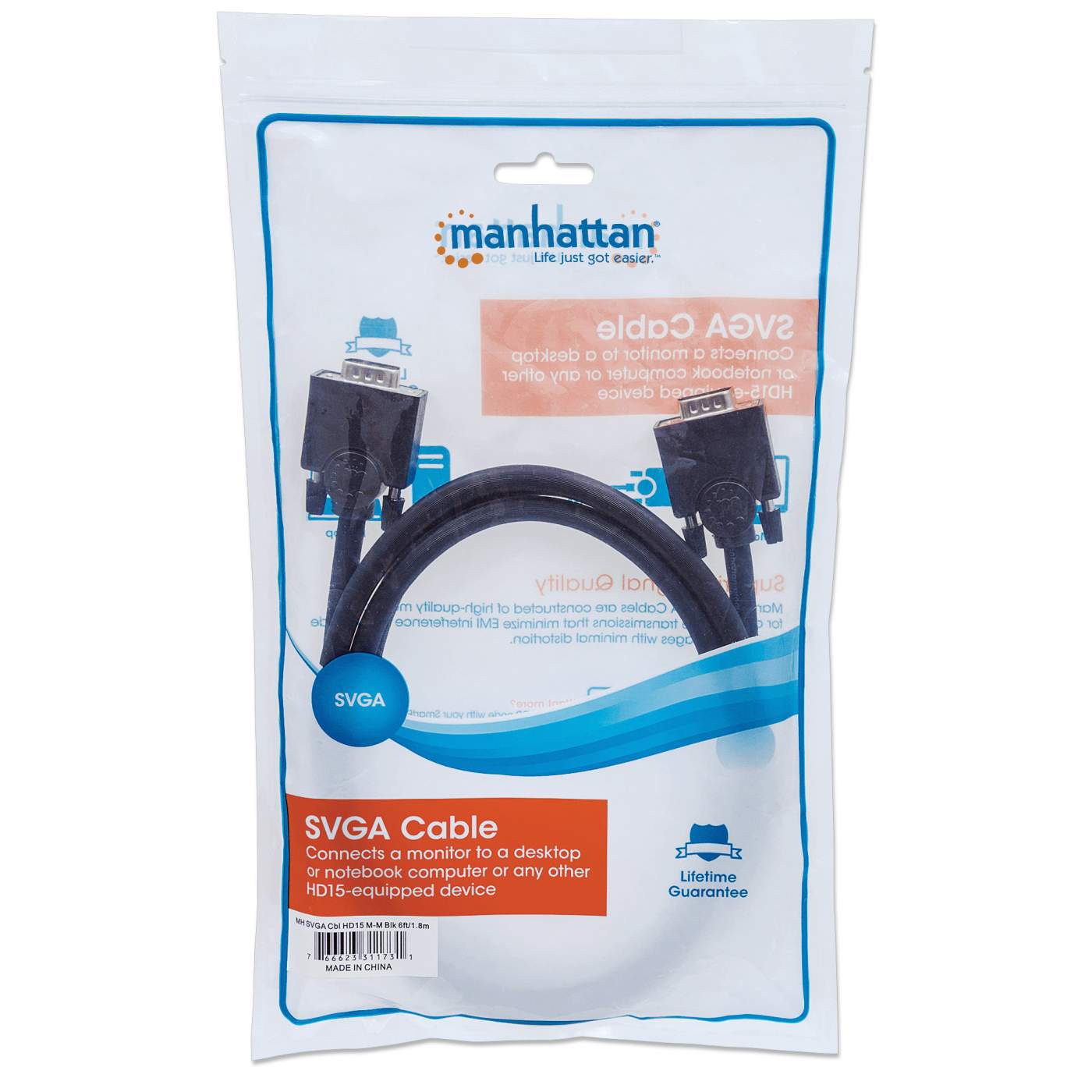 Cable para monitor SVGA Packaging Image 2