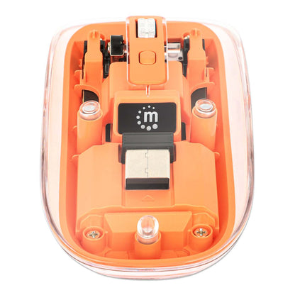 Mouse MH Transparente 4D, Blanco Image 10