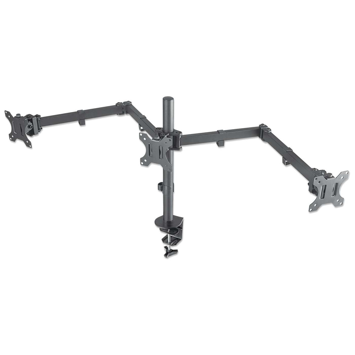 Soporte para monitor LCD con soporte central y brazos articulados de doble articulación Image 1
