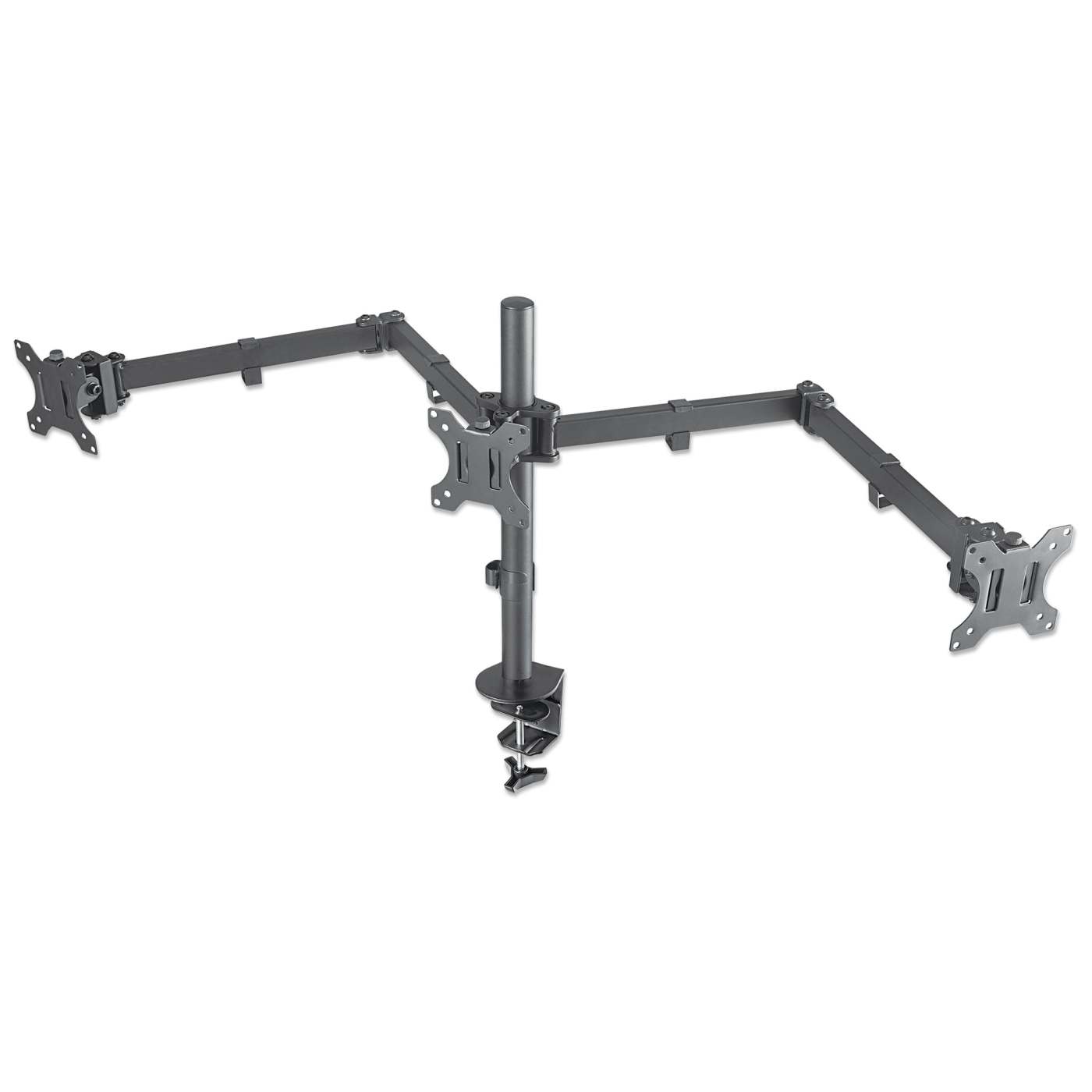 Soporte para monitor LCD con soporte central y brazos articulados de doble articulación Image 1