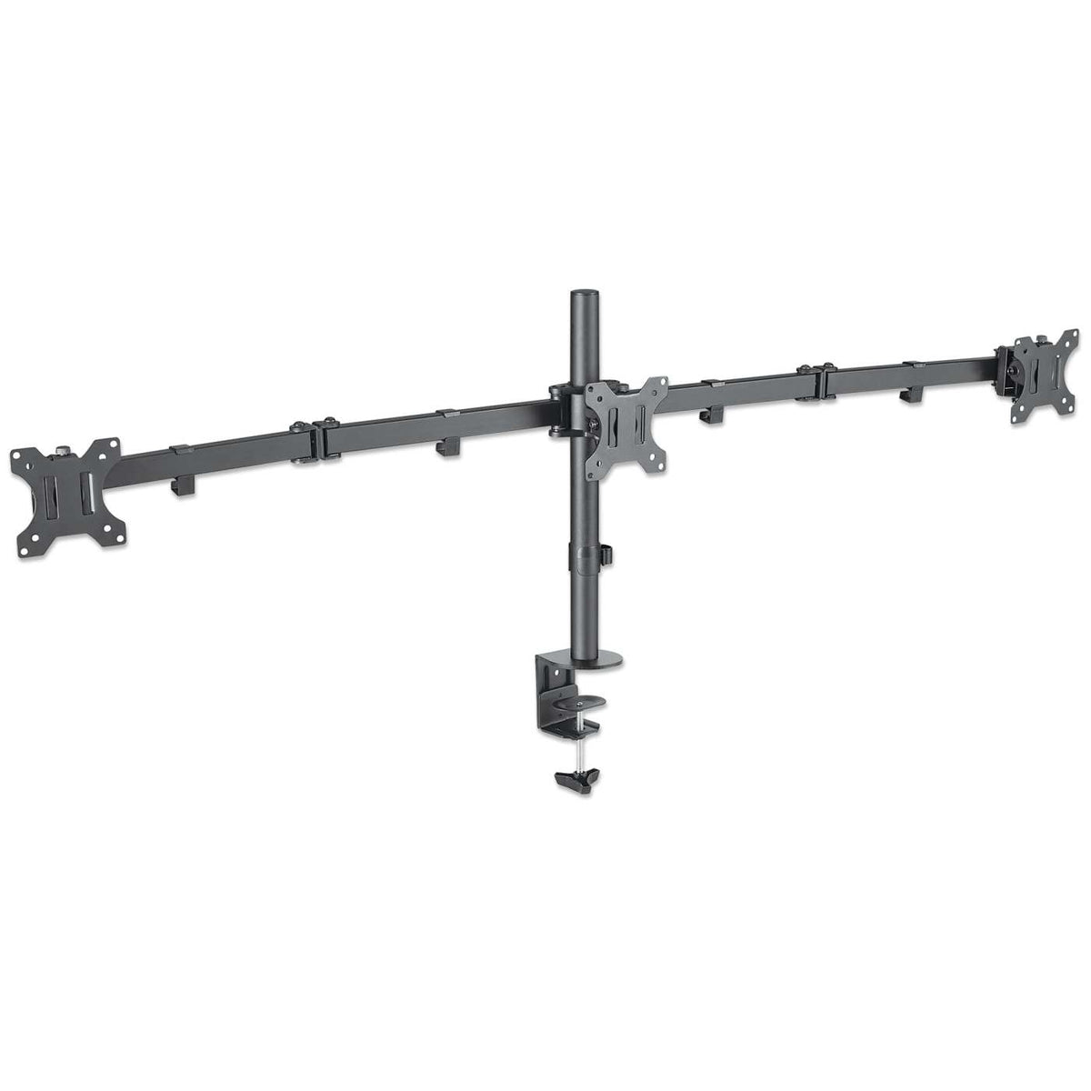Soporte para monitor LCD con soporte central y brazos articulados de doble articulación Image 4